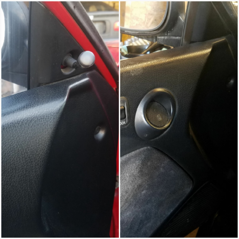 manual mirrors vs power. EX also has standard tweeters.